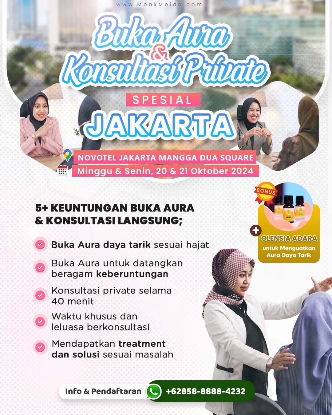 buka aura jakarta 2024 feed